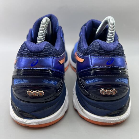 ASICS GT-2000 Running Sneakers Women Size 10 Blue Orange Mesh Comfort Low Shoes - Picture 4 of 10